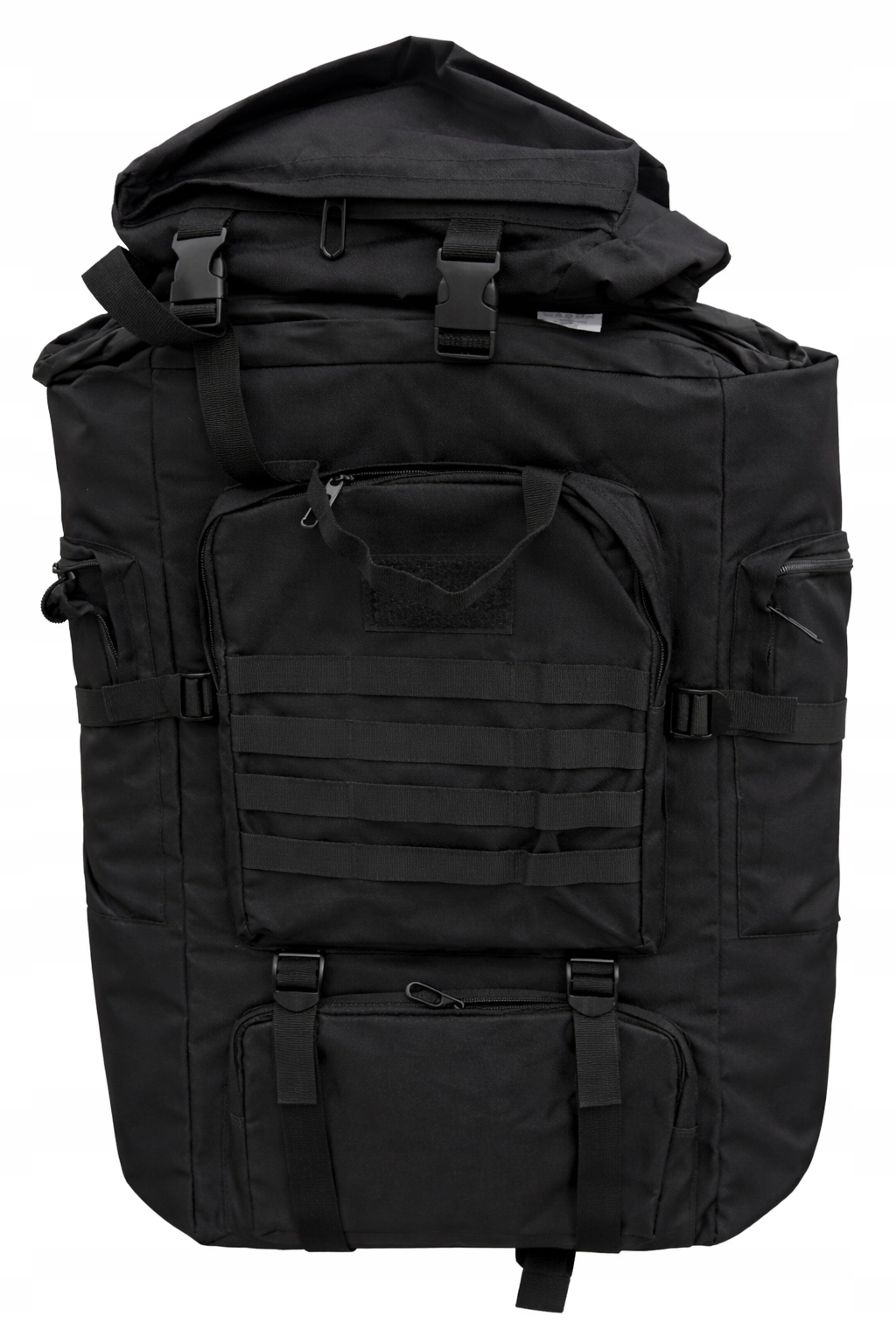 Plecak survivalowy wojskowy Wild Trek 80 L czarny survival 70 x 40 x 14 cm