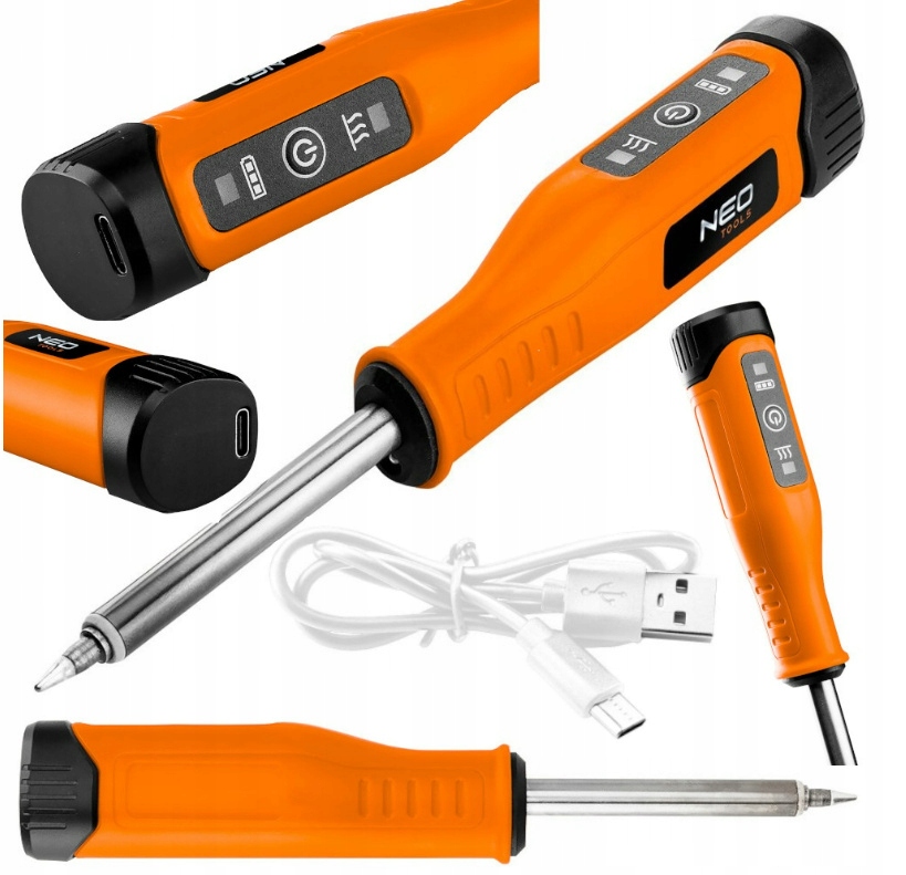 19-250 Bezdrátová Páječka 4V, Napájení Přes Usb Neo Tools
