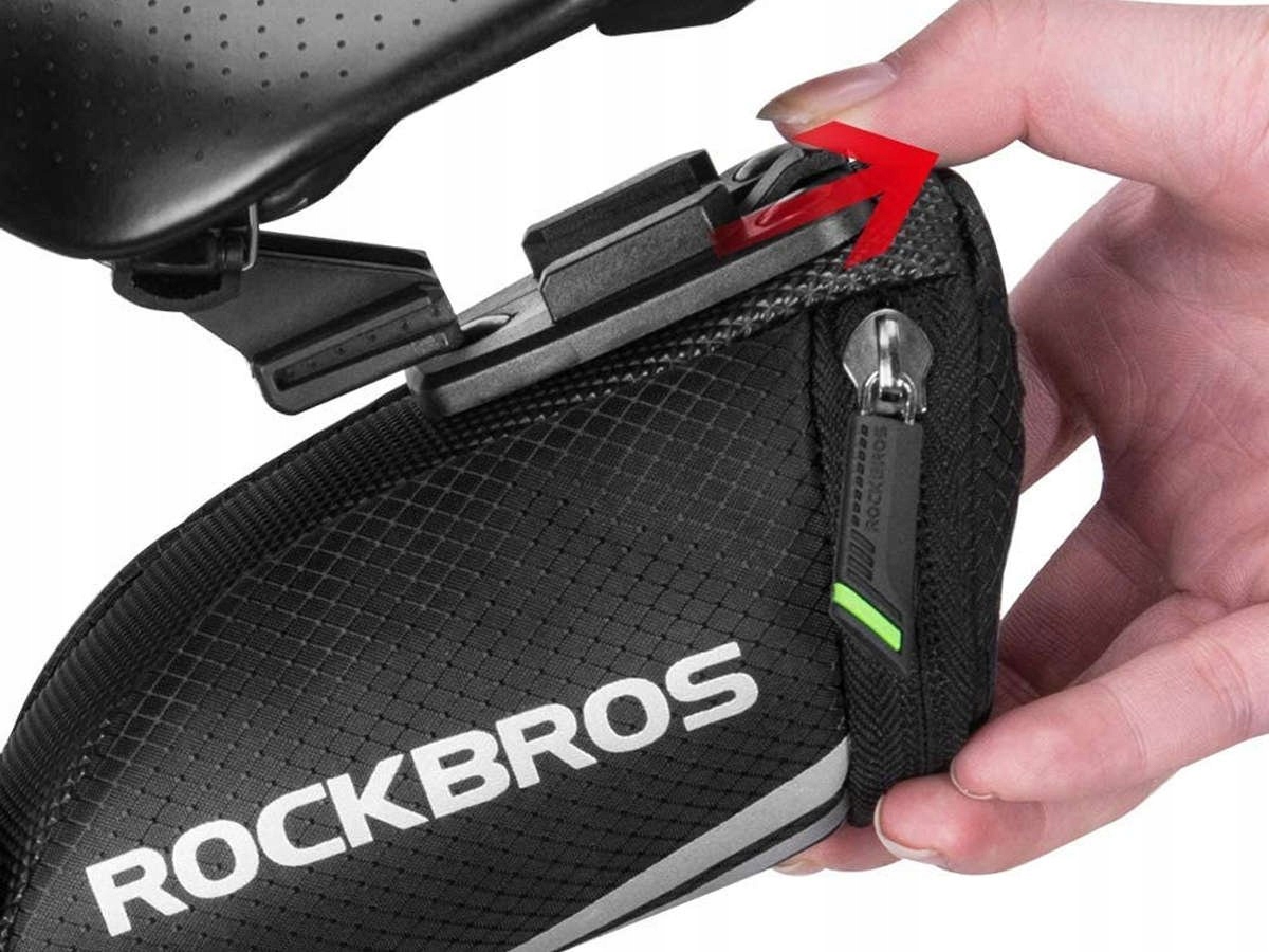 Etui torba podsiodłowa RockBros C28BK sakwa na rower pod siodełko Czarne Marka RockBros