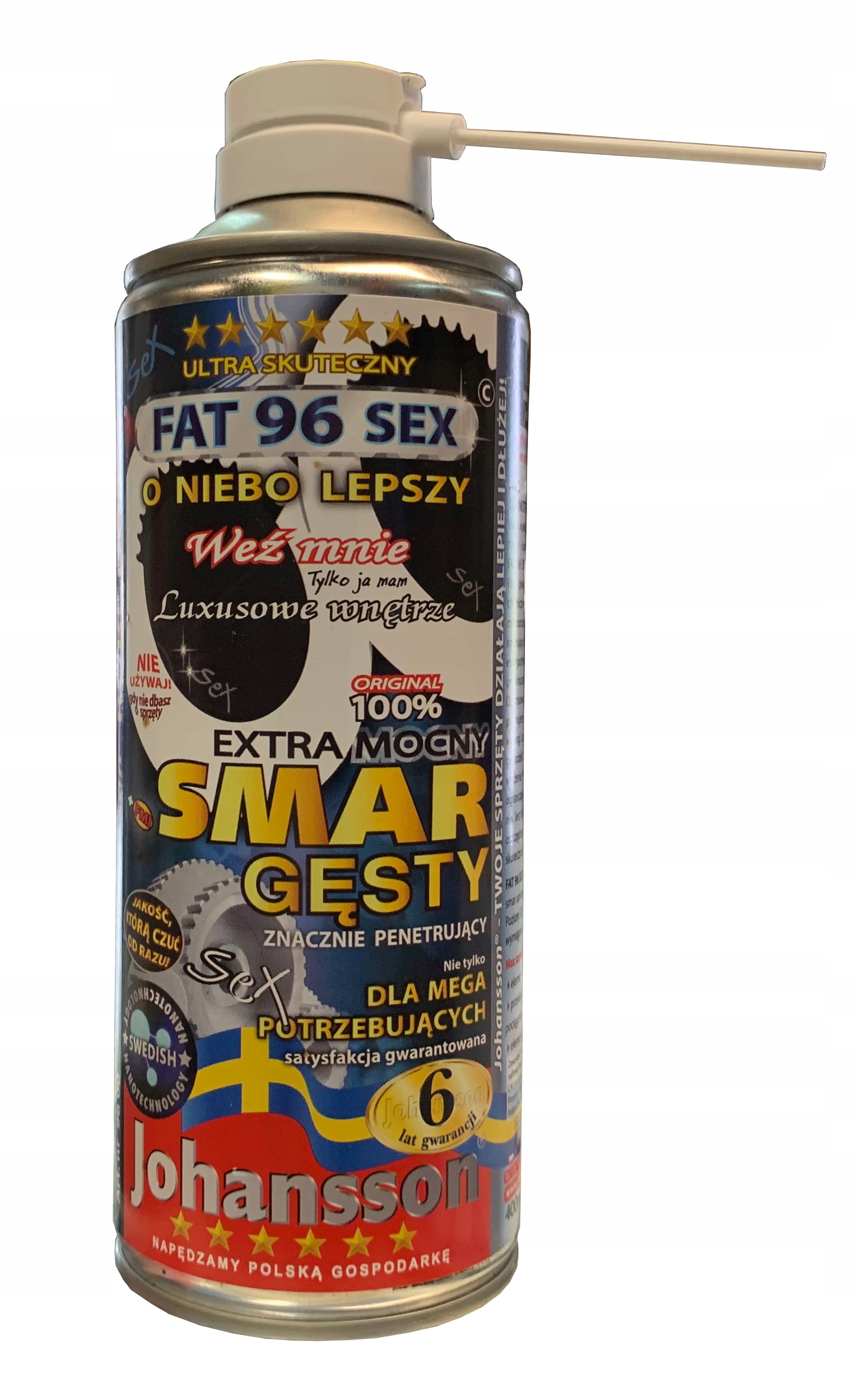 

Smar gęsty Fat 96 Areozol 400 ml Johansson