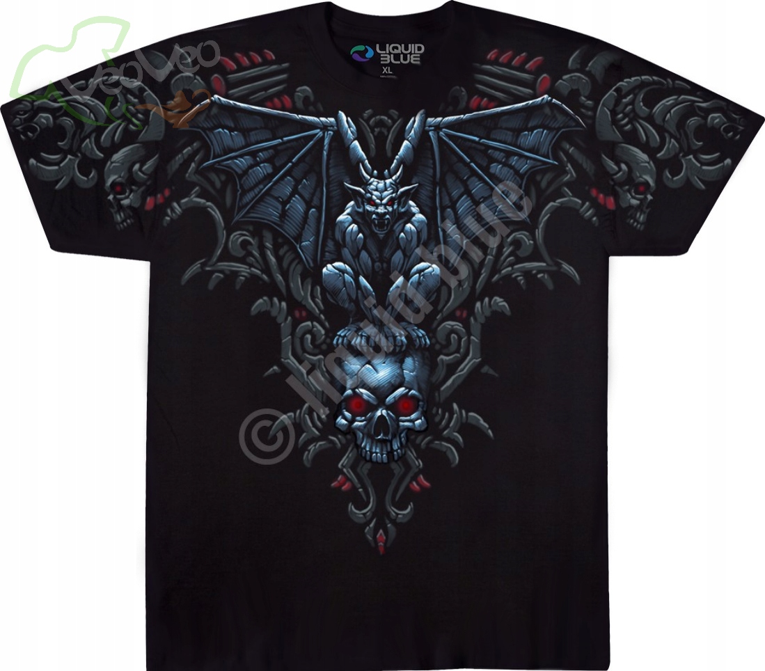 Gargoyle Black Liquid Blue S