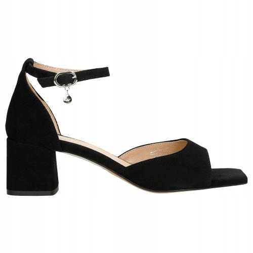 

Buty Wojas Sandały damskie skóra czarne r. 38