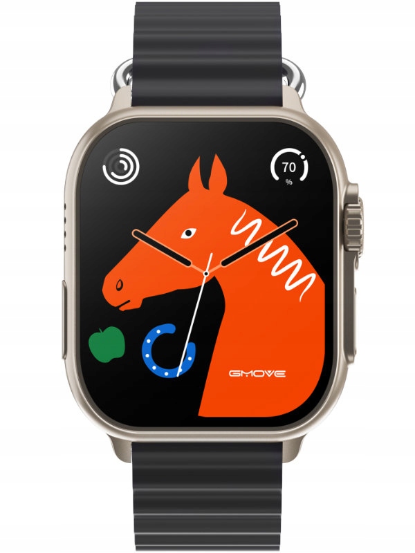 Chytré Hodinky Unisex Rubicon RNCF17 Bluetooth Call, Bezdrátové Nabíjení