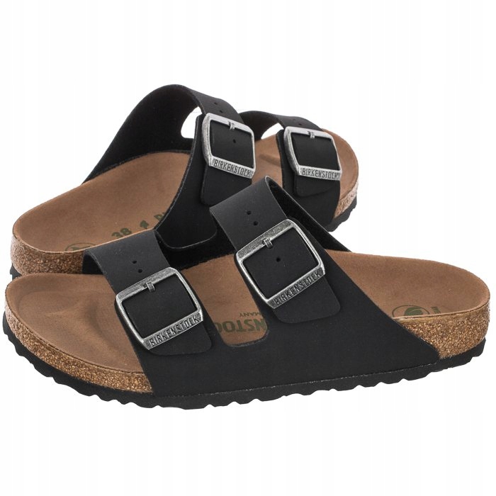 

Klapki Birkenstock Arizona Vegan 1019057 Czarne