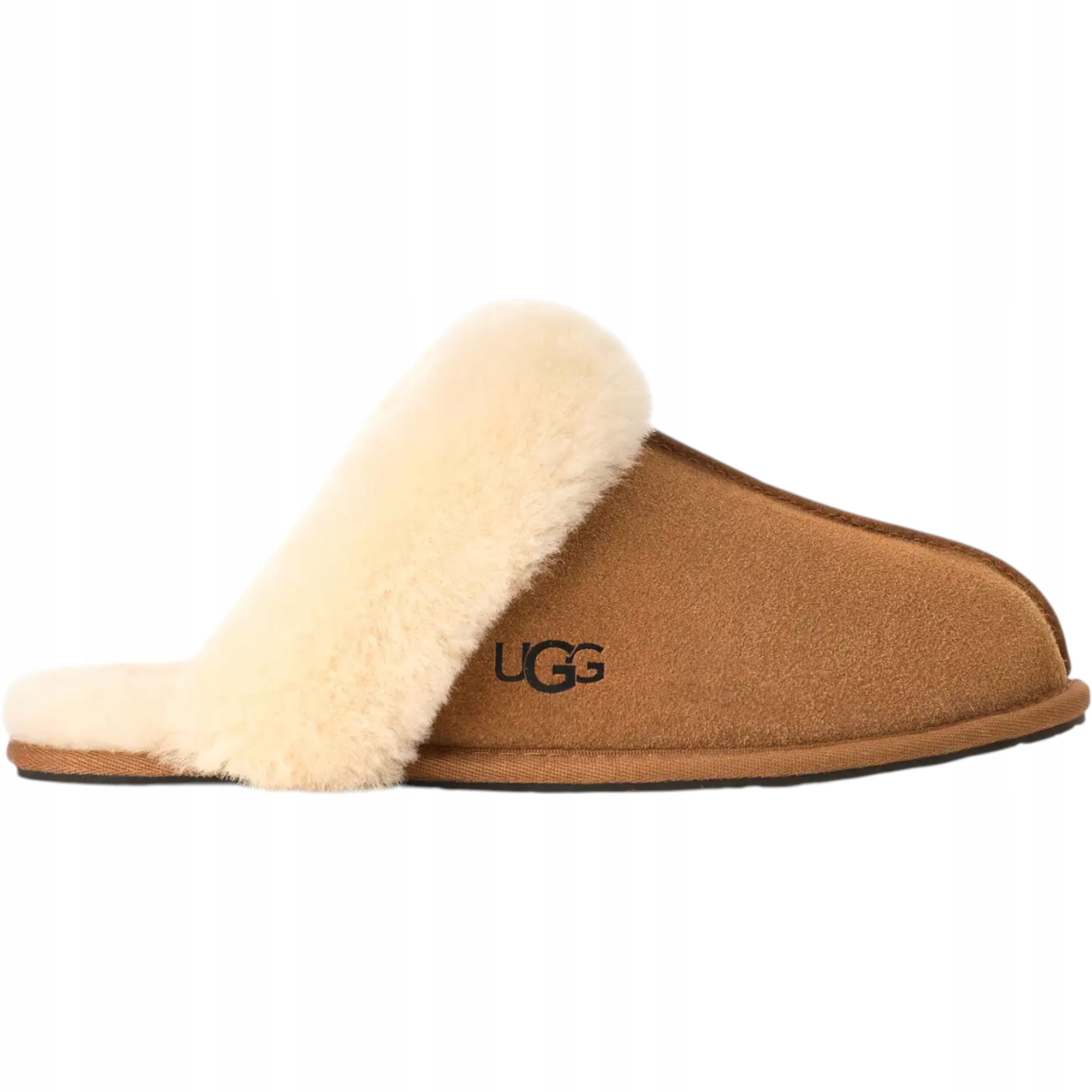 Pantofle pantofle Ugg Scuffette II 1106872-CHE hnědé semišové 38