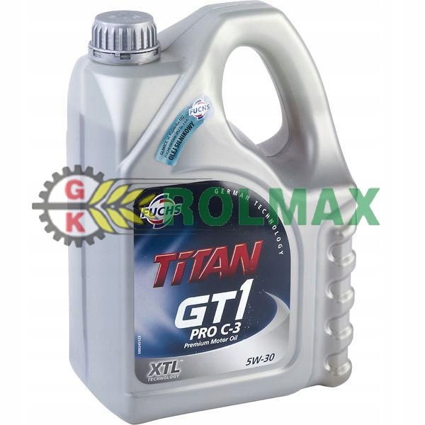 

Olej Titan GT1 Pro C-3 5W30 5 l Fuchs