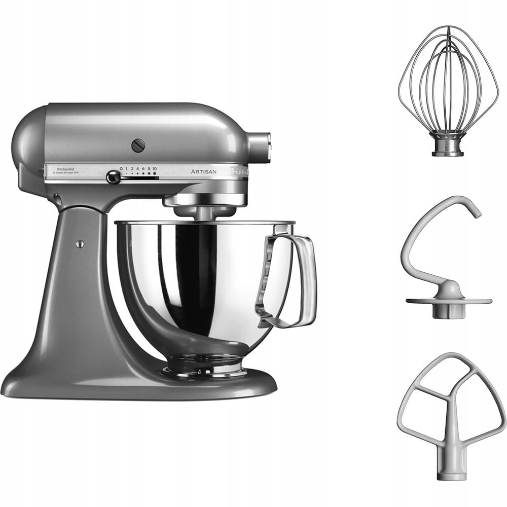 Kuchyňský robot KitchenAid 5KSM125ECU 4,8L 300W Grafitový
