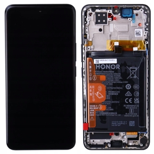 LCD displej Obrazovka Rámeček Baterie Pro Huawei Honor 200 Originální