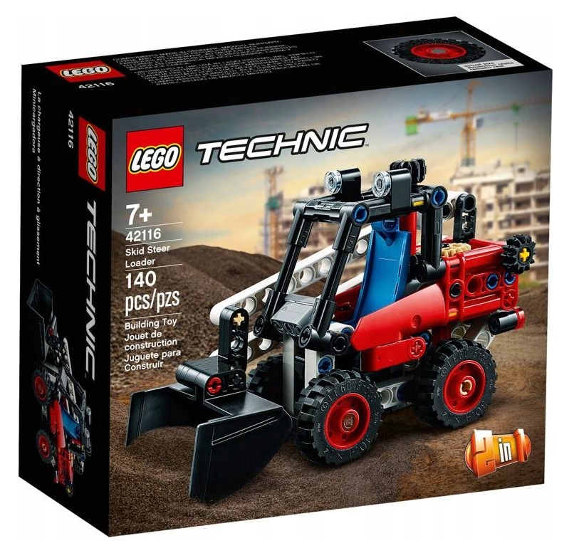 

Lego Technic Klocki Miniładowarka 2w1 42116