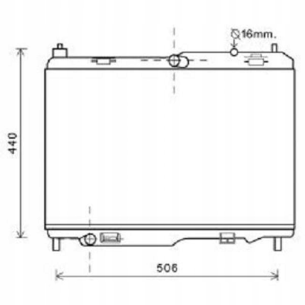 Chłodnica Ford Fiesta Vi 08 2008