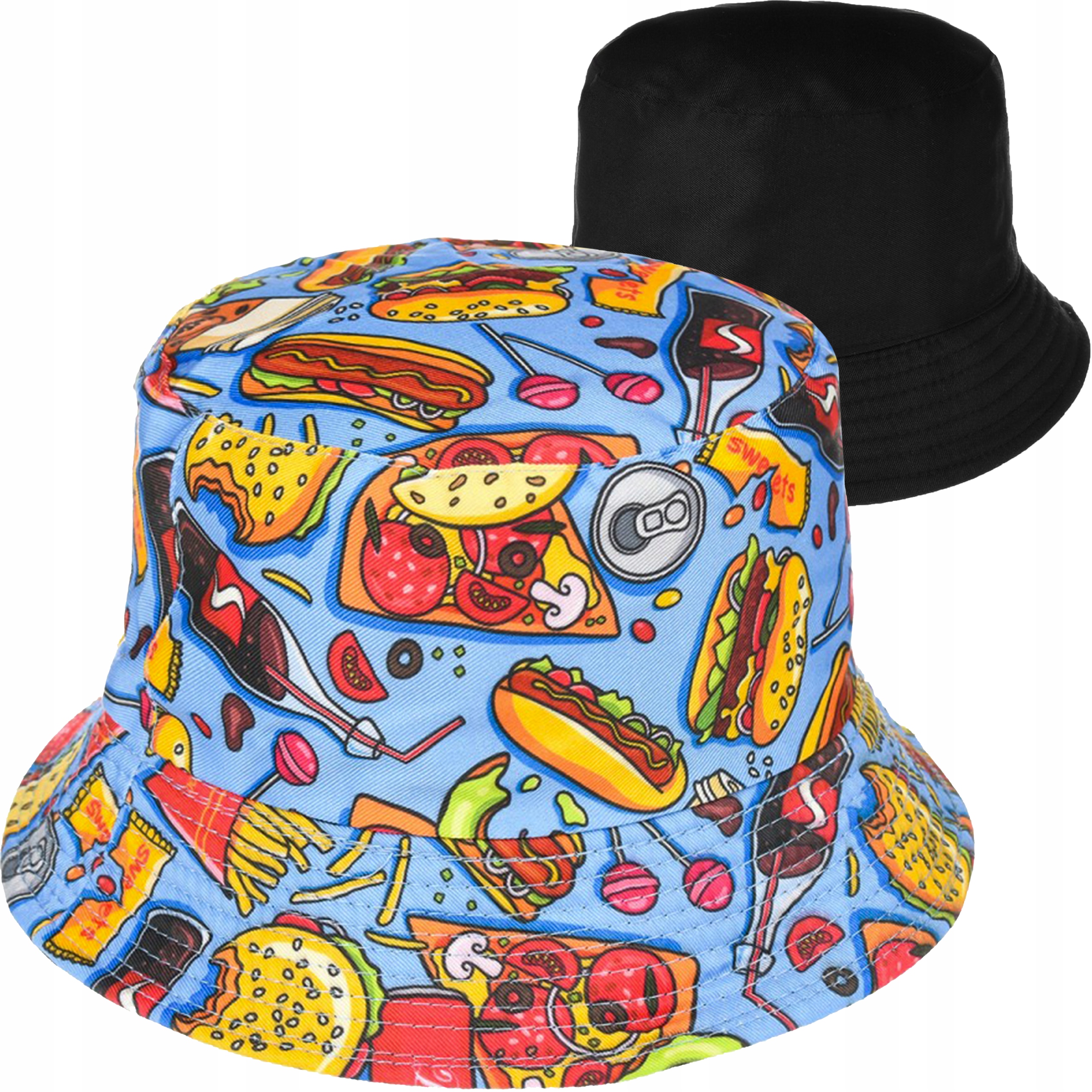 

Bucket Hat Kapelusz Rybacki Dwustronny BH17