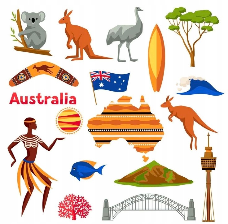 Naklejka 3D na Samochód Auto Gadżety Wodoodporna Australia Sydney Kangur 4