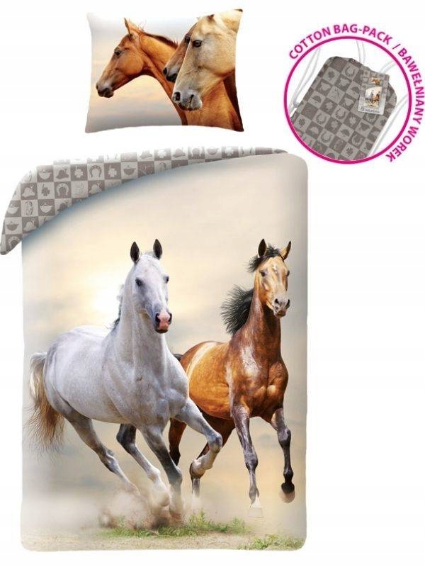 

Pościel Bawełniana Mustang Koń Horse 140x200 cm