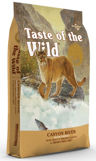 Levně Zdravé krmivo pro kočky všech věkových kategorií Taste of the Wild Pstruh a Losos 2 kg