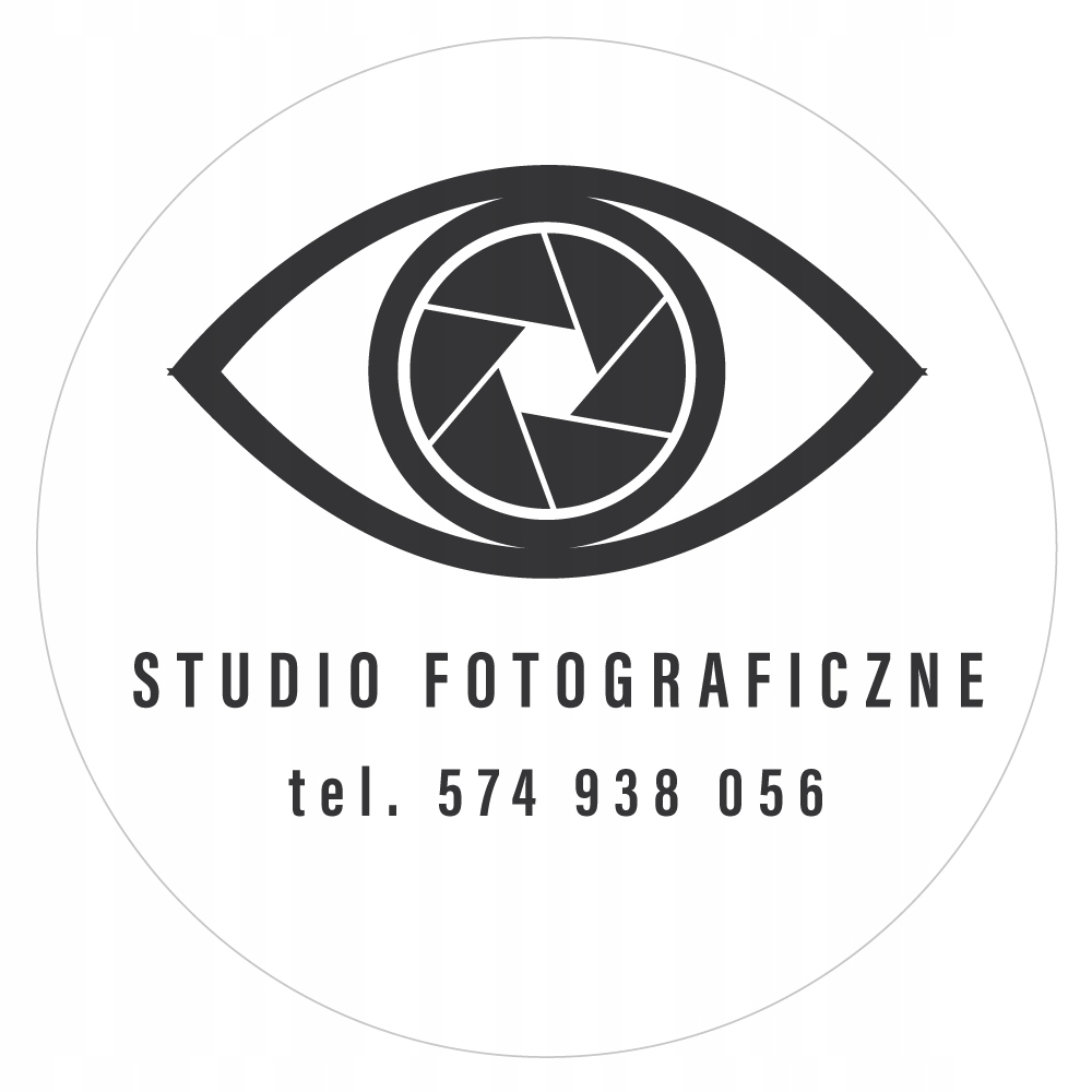 Naklejki personalizowane Dla Fotografów strona www. Twój telefon 24 sztuki