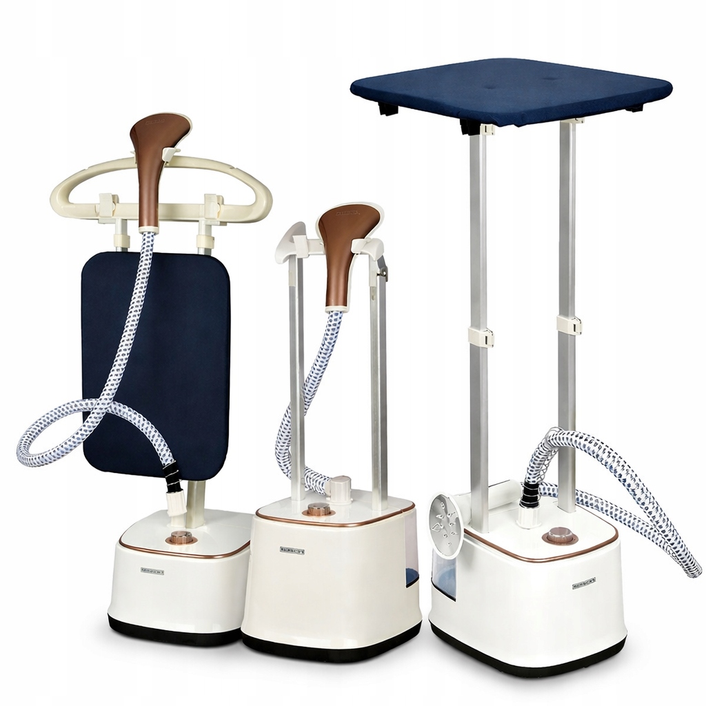 Stojąca Parownica do Ubrań Stacja parowa Steamer Żelazko 1900W Mocna