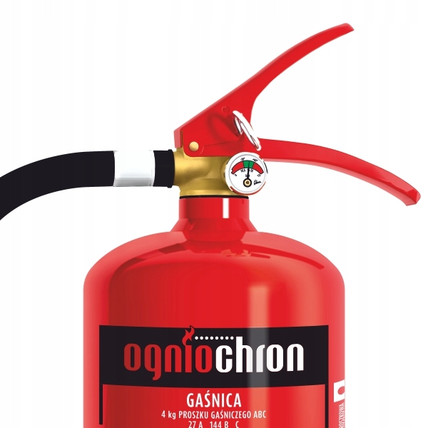 Gaśnica proszkowa OGNIOCHRON 4KG ABC MP Producent Ogniochron