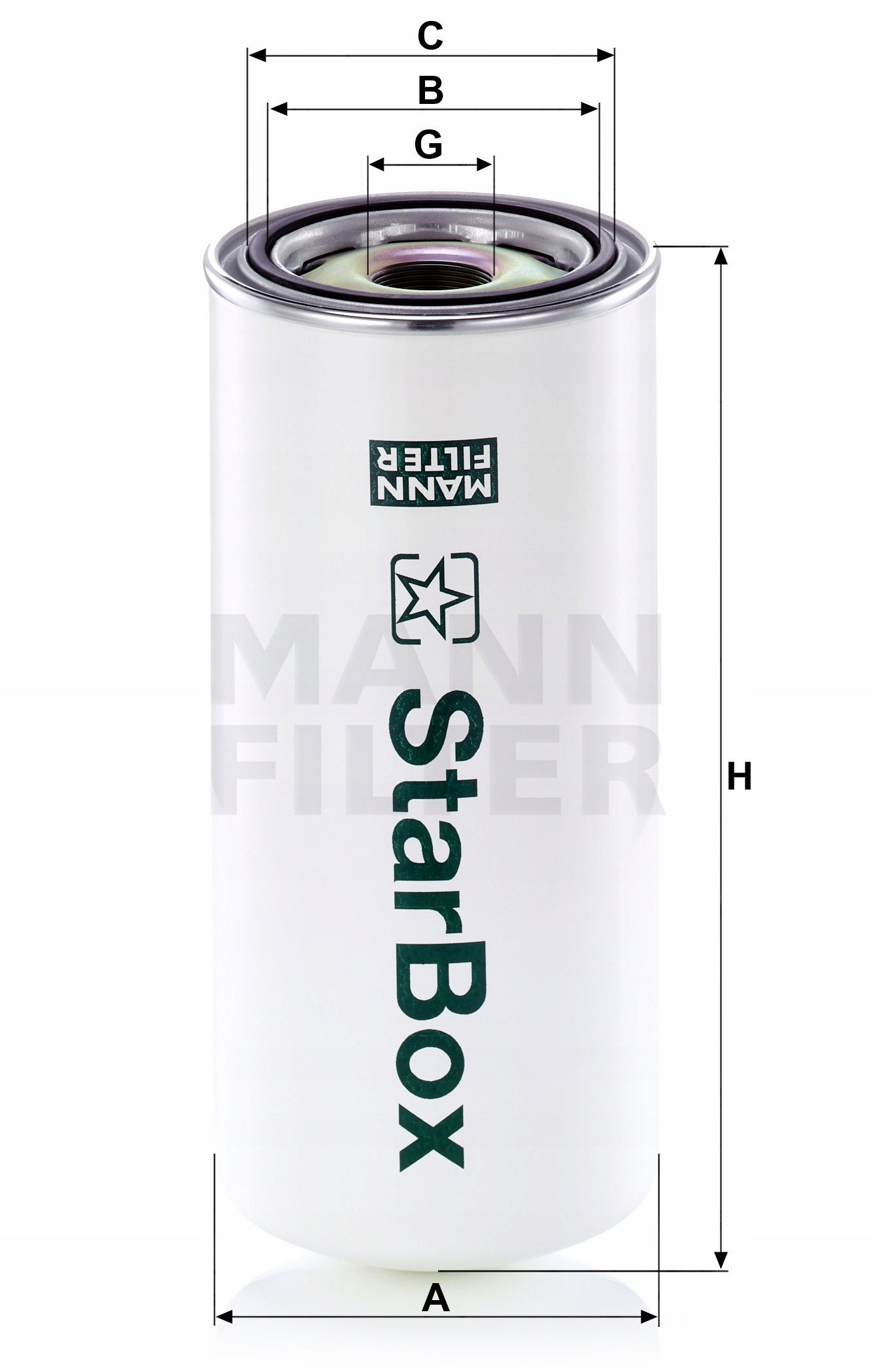 Olejový filter Mann-filter Lb 13 145/21