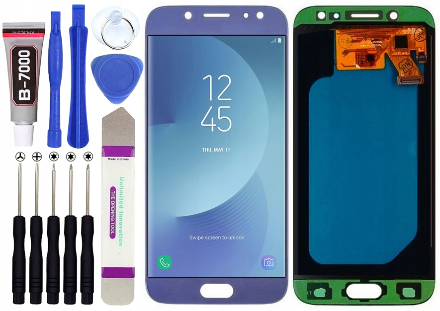 Displej pro Samsung Galaxy J5 2017 J530 Oled LCD displej Modrý