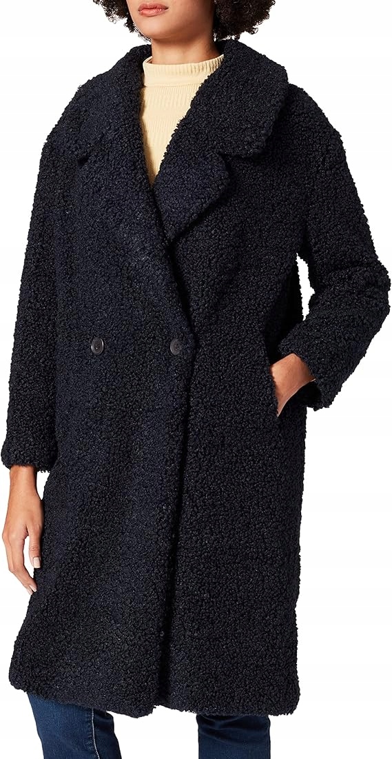 S.oliver Dámský Černý Kabát S Knoflíky 42 Jgg