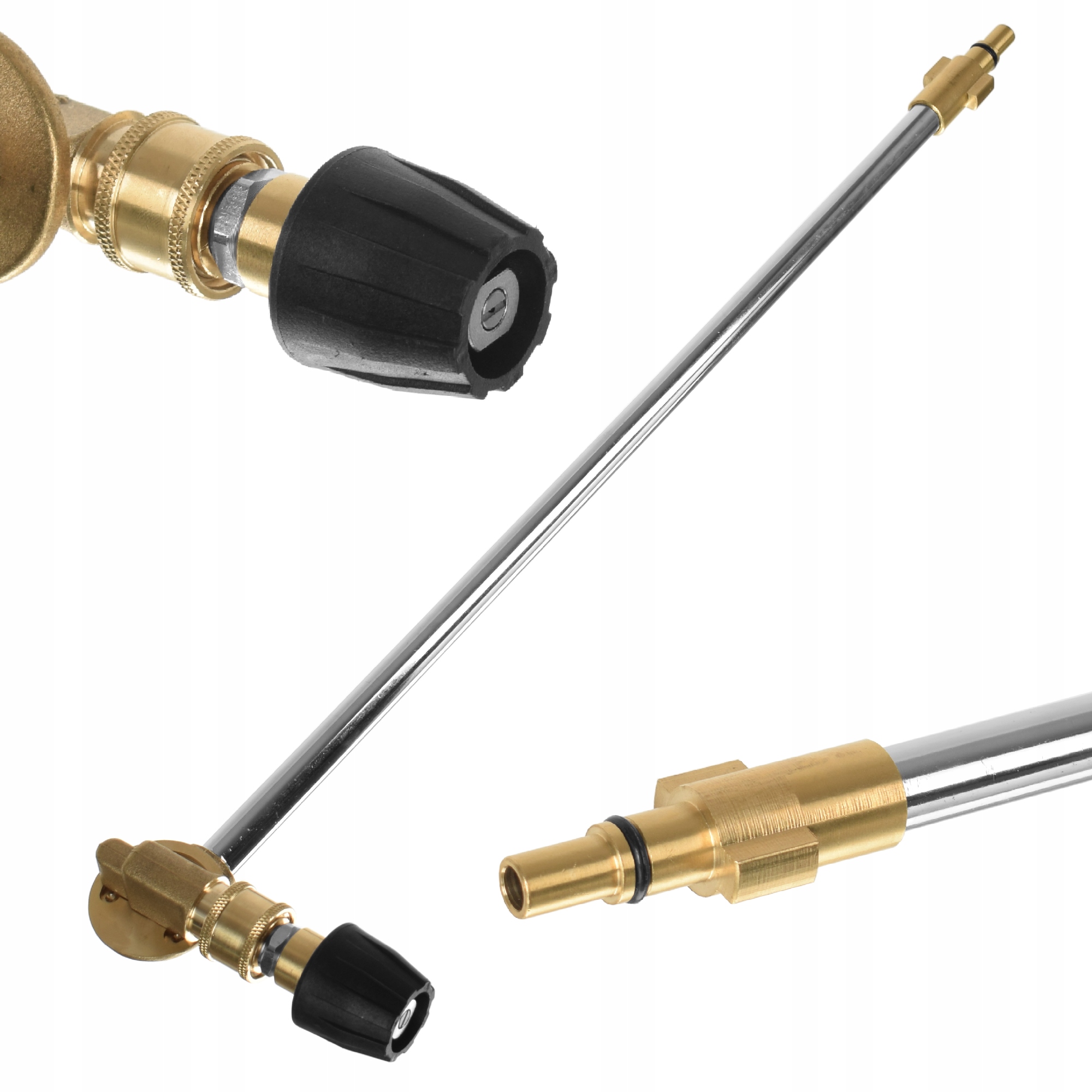 Nastavitelná úhlová lanka Bayonet plochá tryska pro myčku Black&Decker Bosch