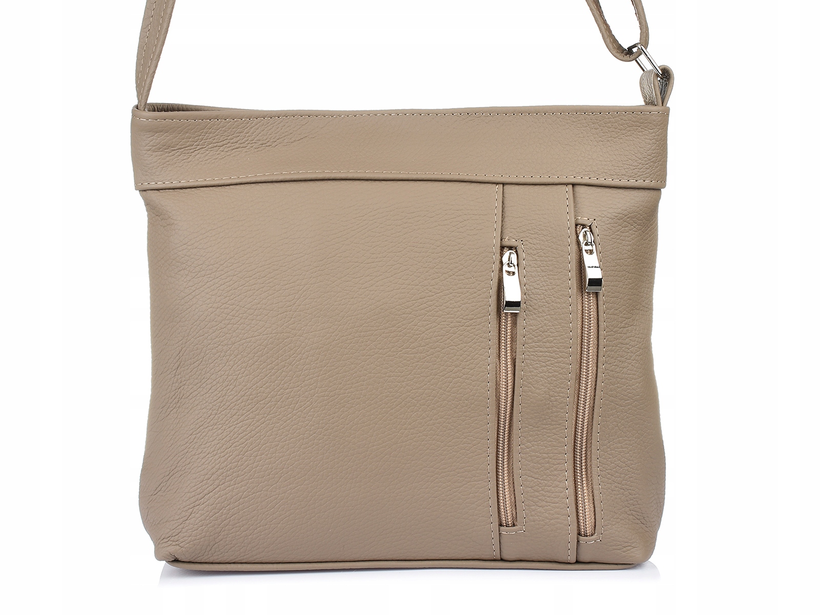 

Torebka damska skórzana listonoszka