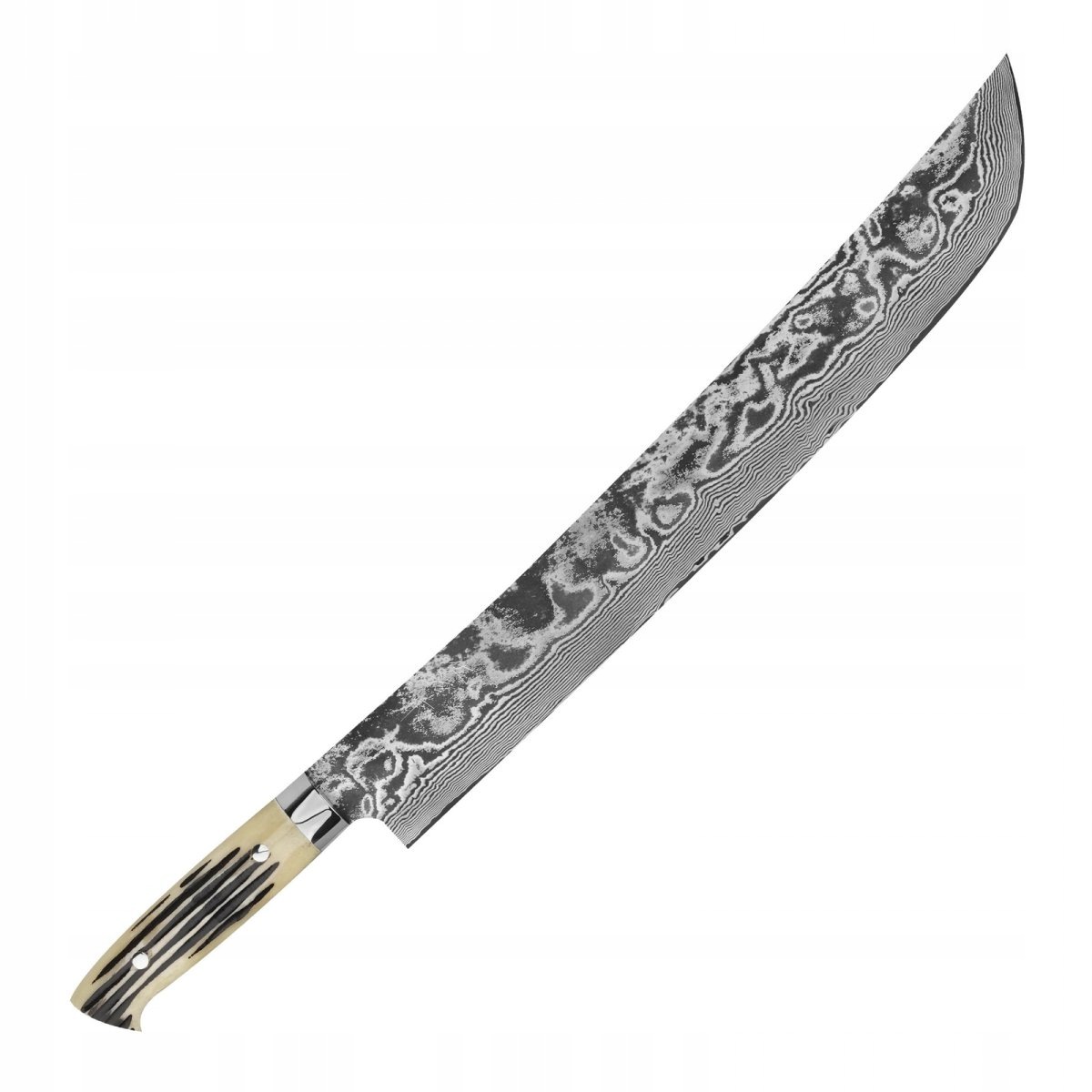 Takeshi Saji Wbb R-2 Damascus Nůž Sakimaru 39 cm