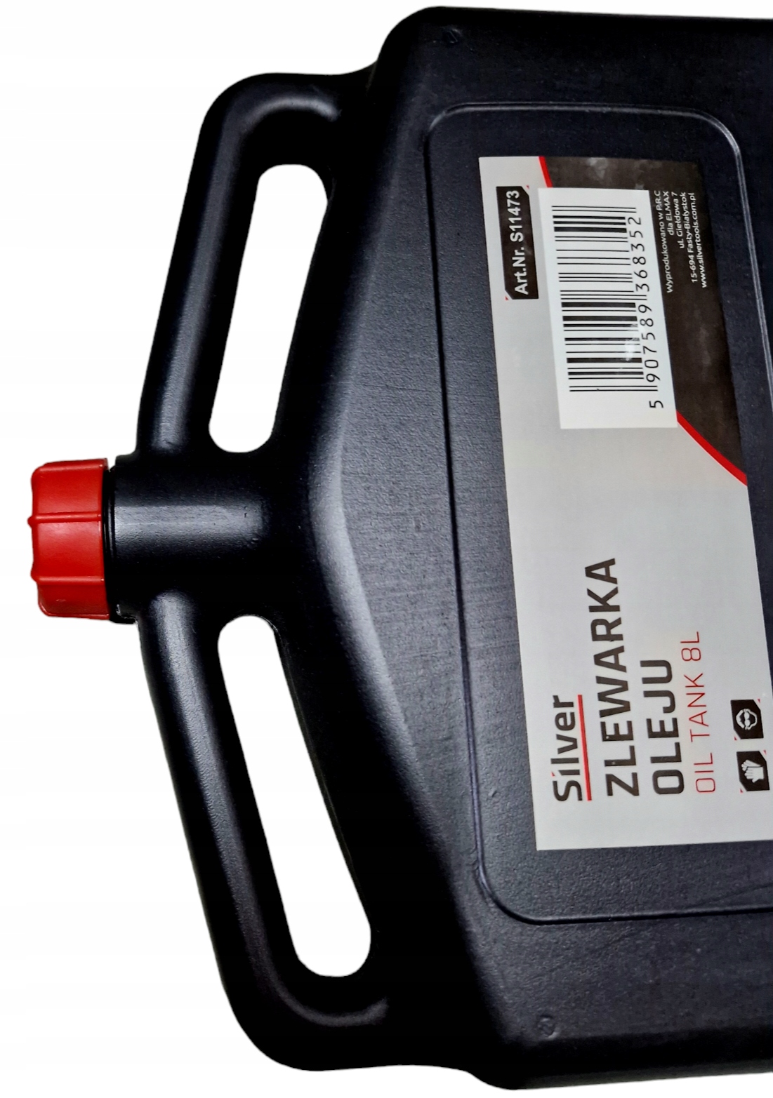 ZLEWARKA MISKA 8L DO OLEJU POJEMNIK Marka SilverTools