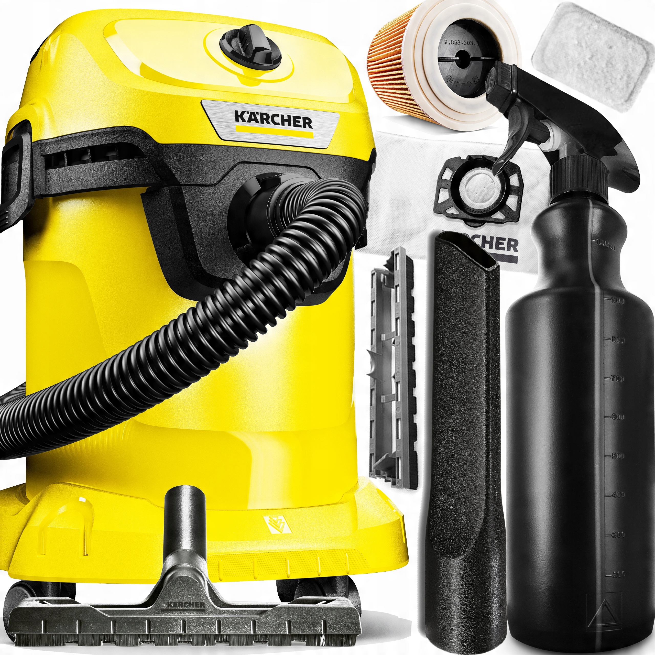 

Odkurzacz Przemysłowy Karcher WD3 Zestaw Do Prania