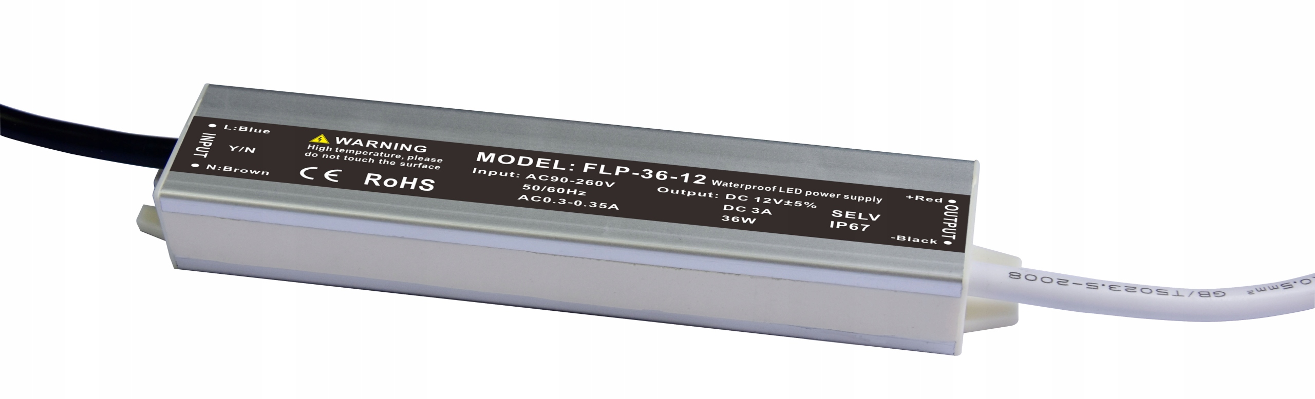 

Zasilacz Led IP67 36W 12V 3A