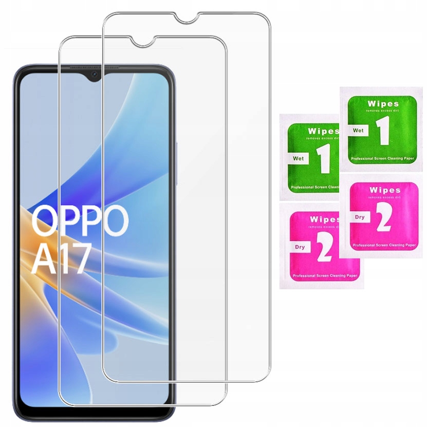 

2x Szkło Hartowane do Oppo A17 A17k Szybka 9H