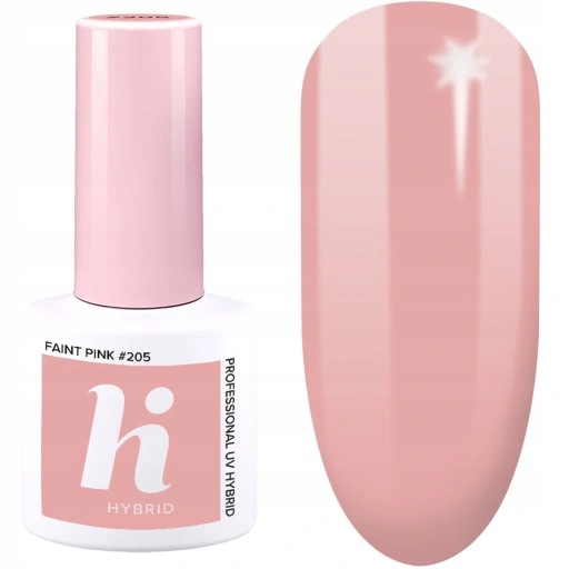 

Hi Hybrid Lakier Hybrydowy #205 Faint Pink 5 ML