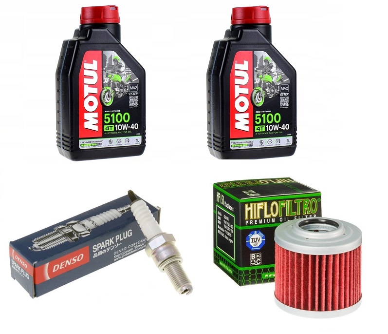 YAMAHA YP 125 R X-MAX MOTUL 2L + ФИЛЬТР + СВЕЧА ЗАЖИГАНИЯ