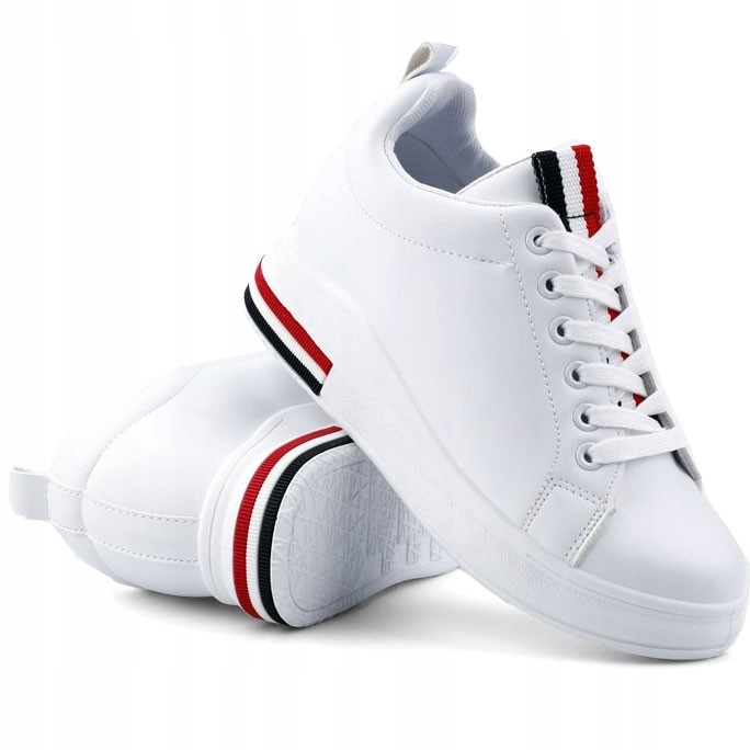 

Sneakersy białe Travert 39 Biały