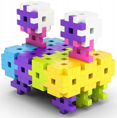 MELI Klocki Basic Constructor Pink 200 sztuk Marka Meli