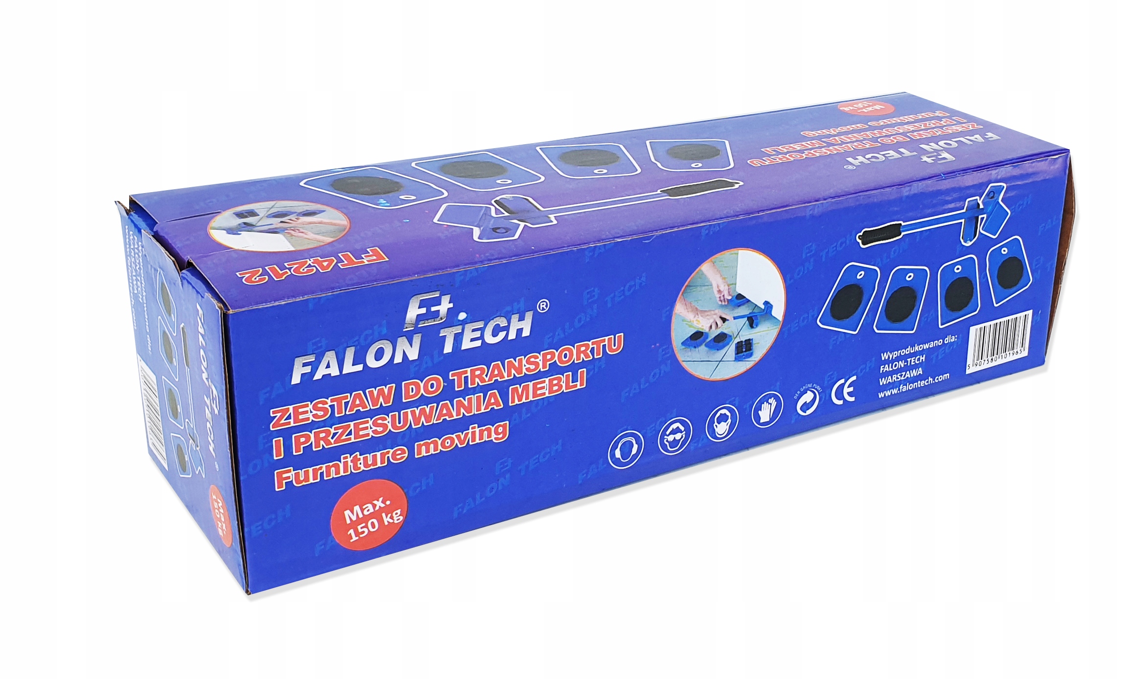 M ZESTAW DO TRANSPORTU PRZESUWANIA MEBLI 150kg 5EL Kod producenta FT4212od