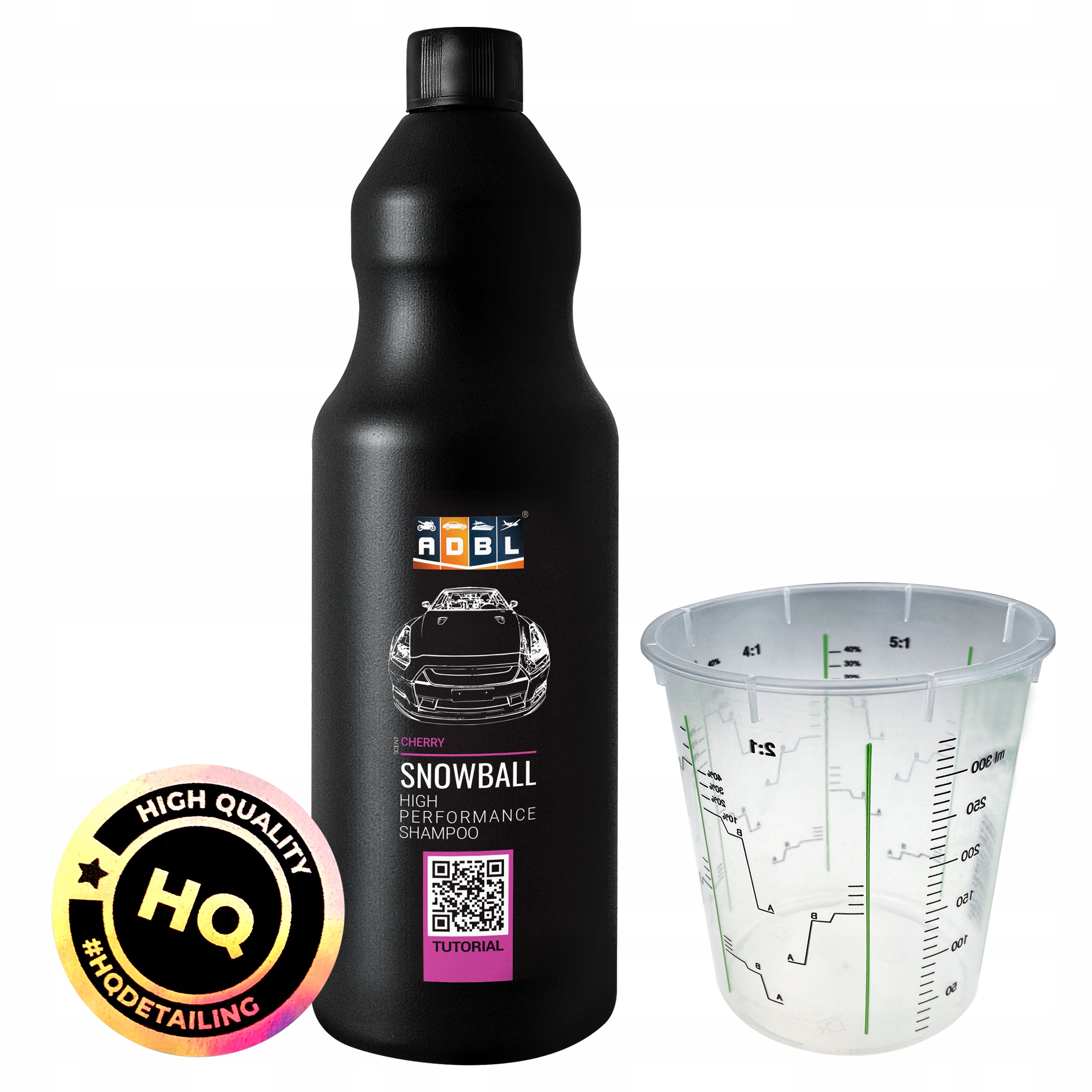 Adbl Snowball Samochodowy Szampon Wiśniowy 1L