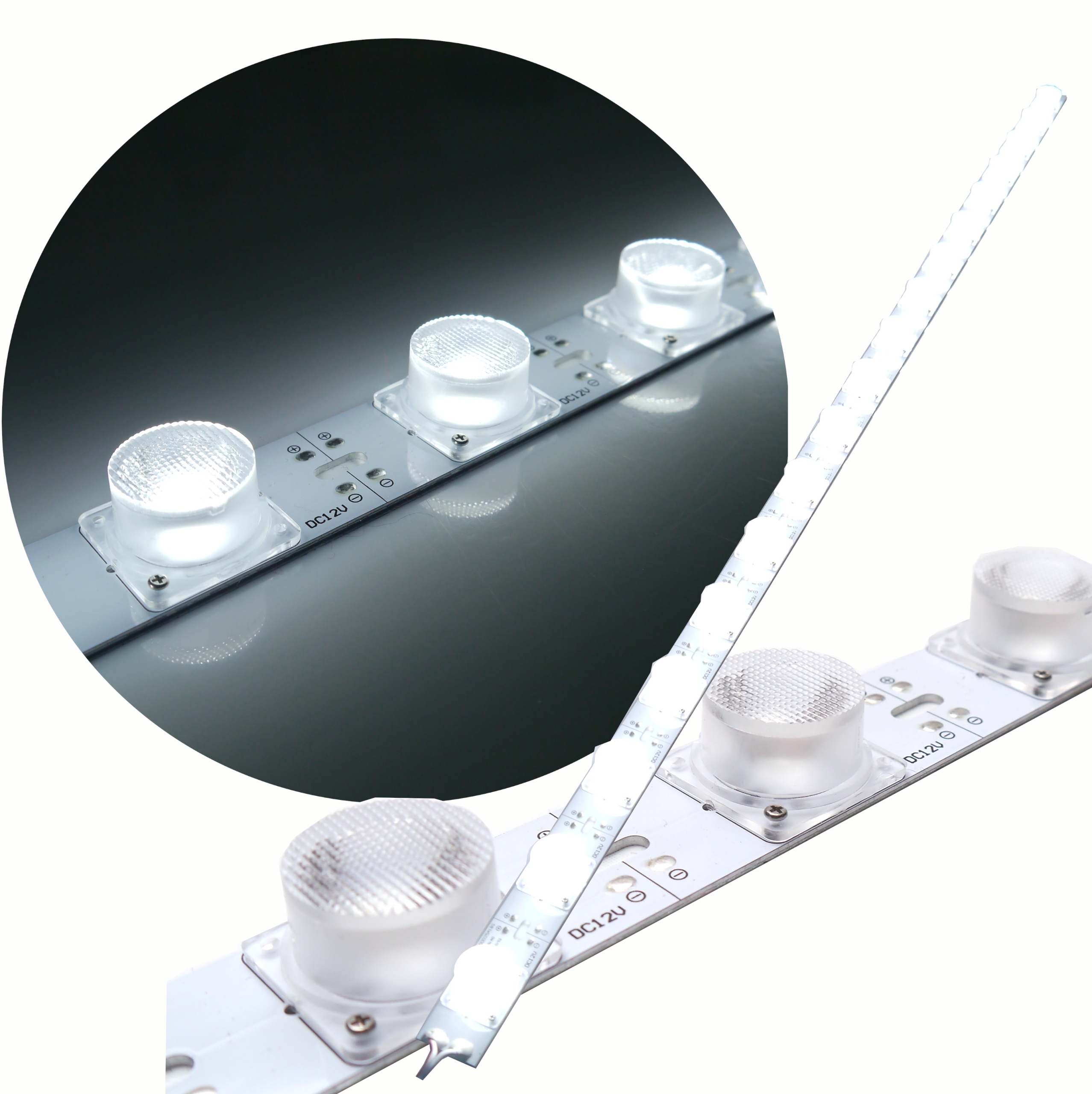 100cm listwa led Semafor 12V 27W do Lamp Smugowych i kasetonów Dwustronnych