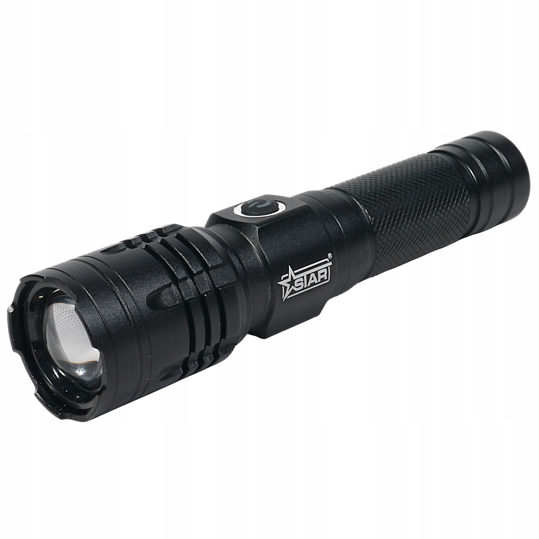 Latarka Led 10 W 2000 lm Star Zoom Akumulatorowa Obudowa Aluminiowa
