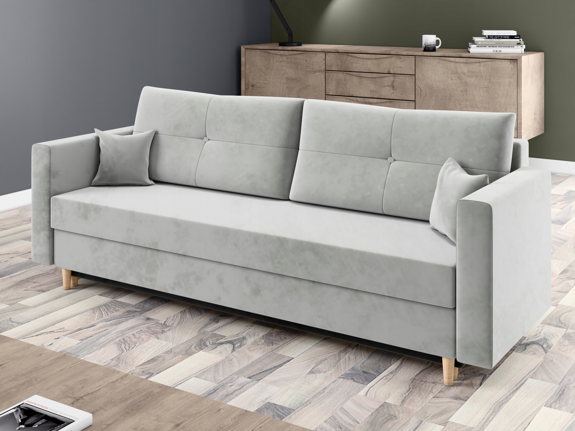KOMPLET WYPOCZYNKOWY LISA 3+2+1 Kanapa Sofa Fotel Marka Mebley