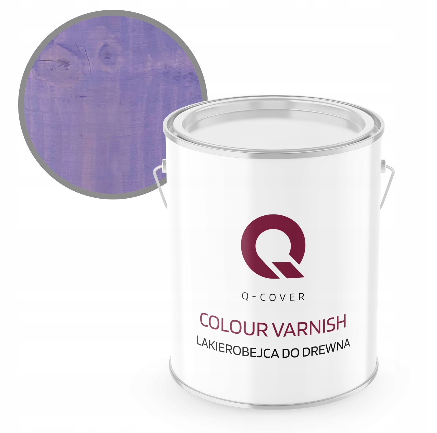 Lakovna Na Dřevo Rychleschnoucí 2,5 L Levandulová Polomatná Výkonná Barva