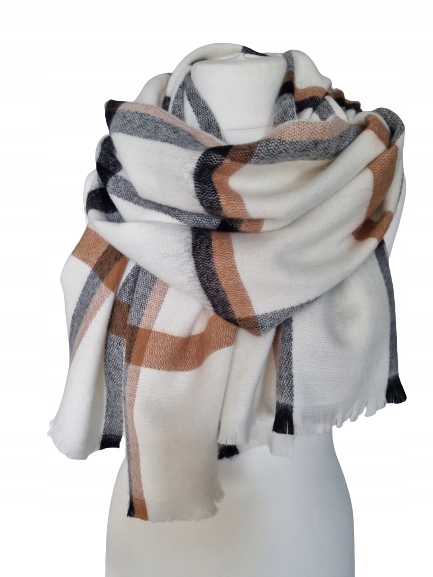 SZAL SZALIK DAMSKI CHUSTA DAMSKA ZARKA Materiał dominujący inny