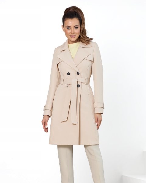 Kabát jaro-léto Zartex Mia Krem 42 SS25