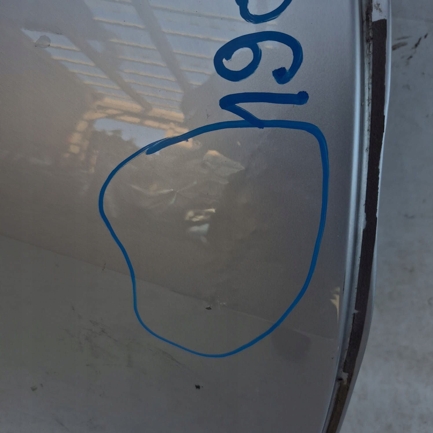 RENAULT SCENIC III 09- Tür rechts heck hinten