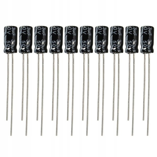 Zestaw kondensatorów elektrolitycznych - 120 szt. - 12 typów wartości SMD nie