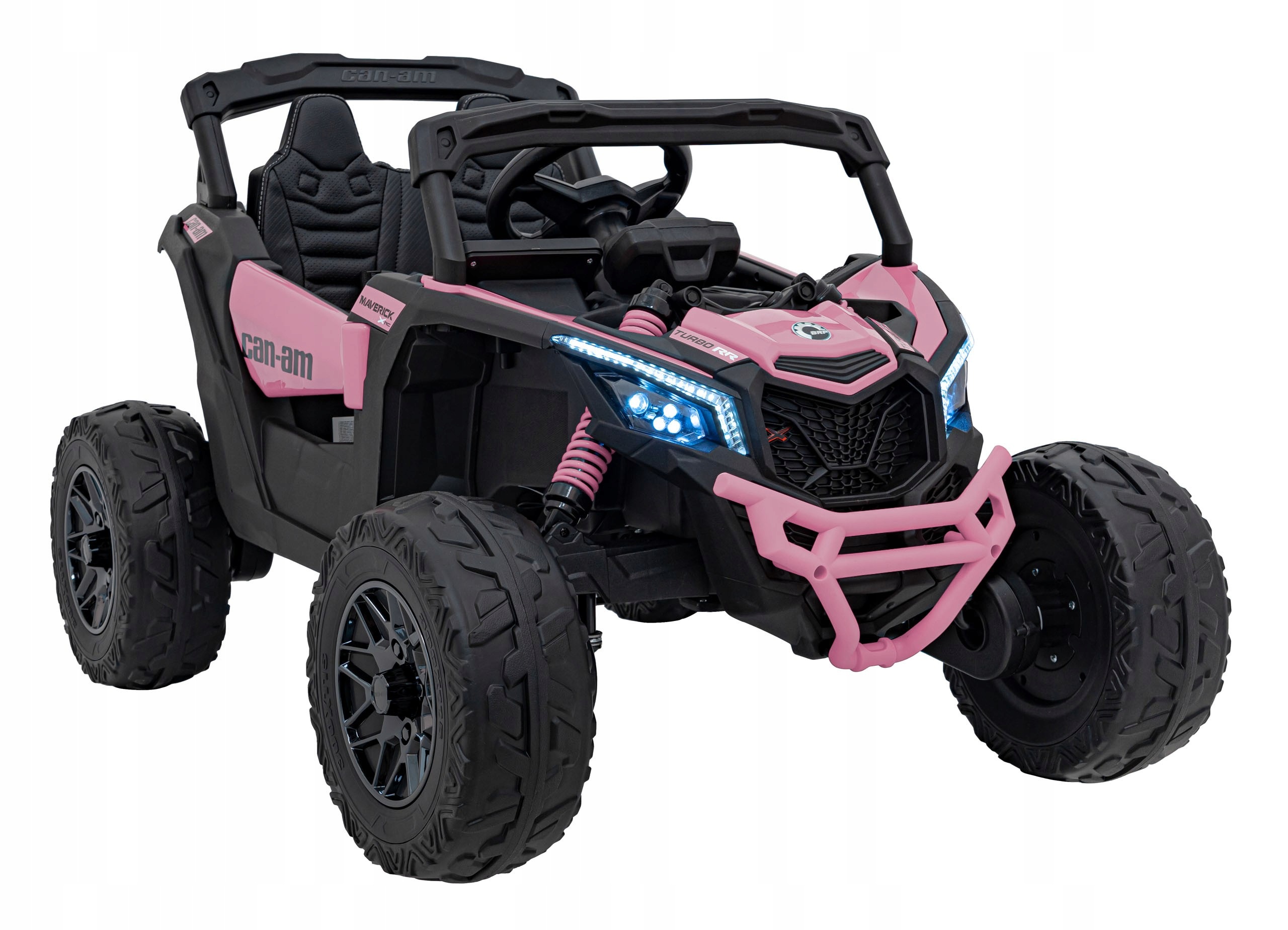 Auto Na Akumulator Buggy 4x4 Atv Can-am Maverick 4x200W Skóra Pilot 24V MP3