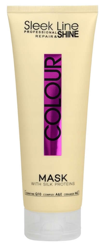 Stapiz Sleek Line Colour maska do włosów z jedwabiem 250 ml-Zdjęcie-0