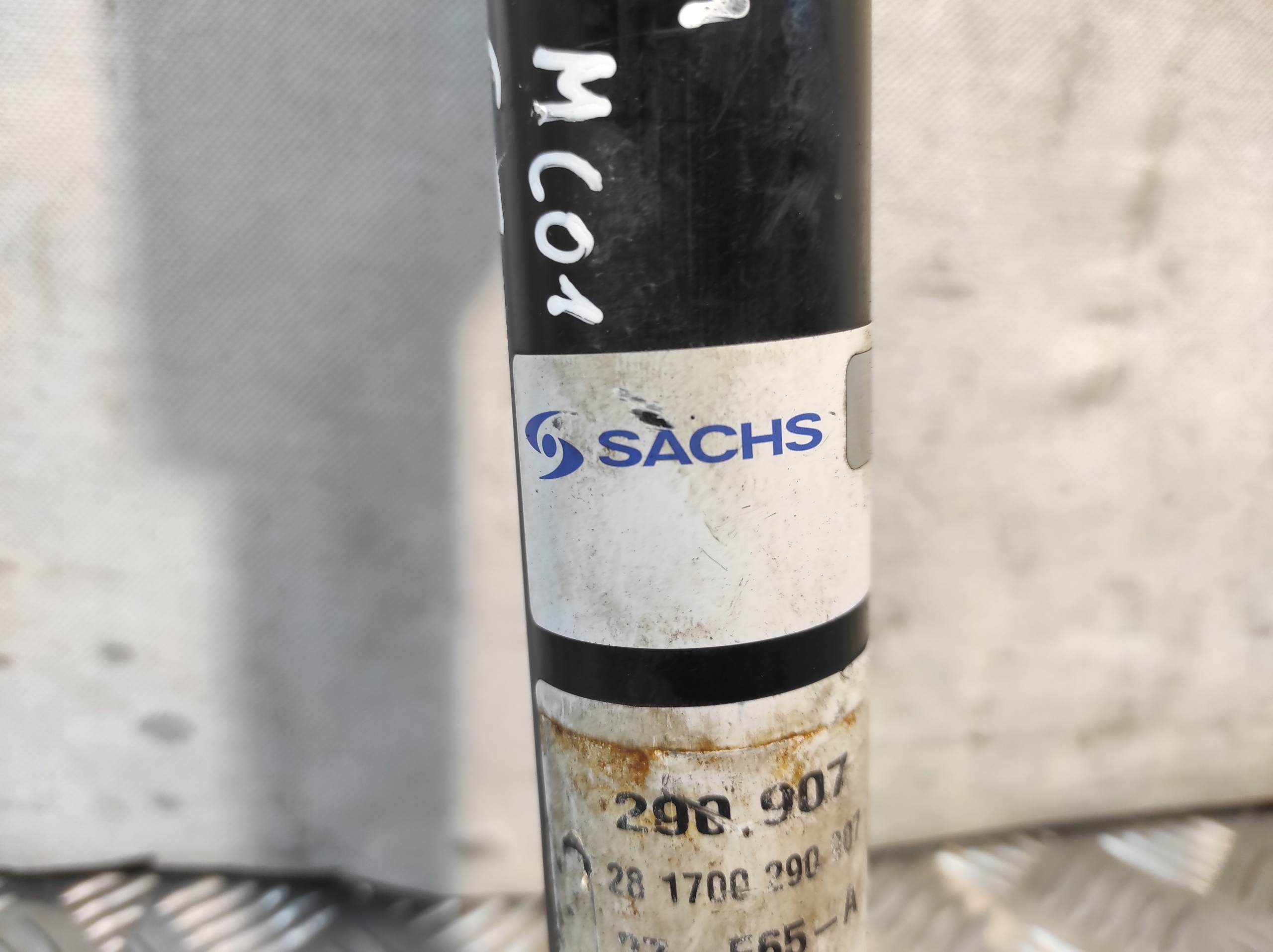 shock absorber front front SMART MC 01 0.6 B SACHS 290 907