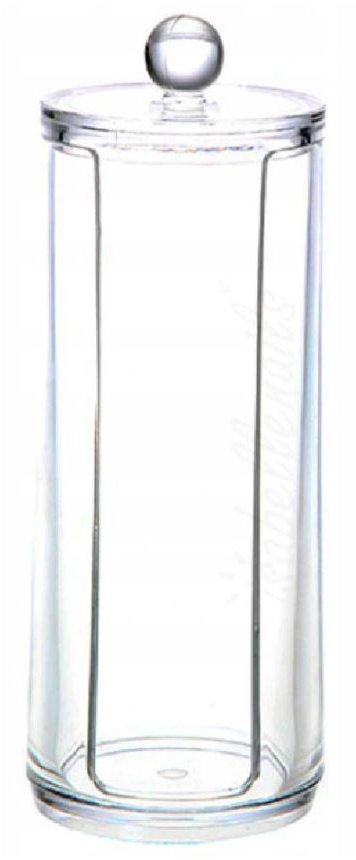 ORGANIZER POJEMNIK NA WACIKI PŁATKI KOSMETYCZNE Pojemność 100 ml