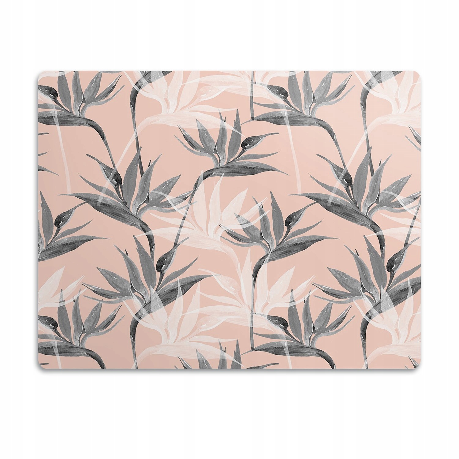 Levně Podložka pod misku pro kočky Vybledlé listy 90 x 60 cm